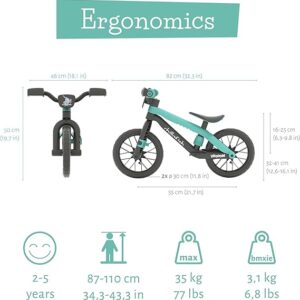 Chillafish BMXie Vroom līdzsvara velosipēds ar skaņu krāsa Piparmētru zaļš