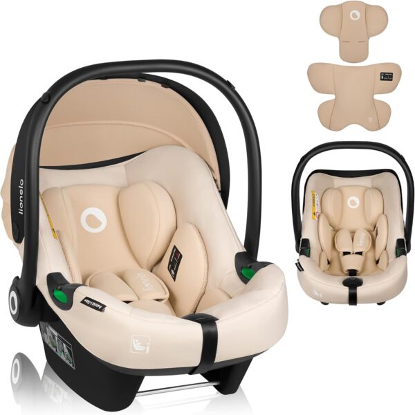 Autokreslini.lv | Astrid i-Size autokrēsliņš 40-87cm krāsa Beige Sand + Astrid Isofix bāze bilde #11
