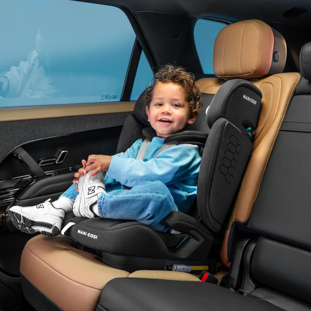 Maxi Cosi Nomad XL Plus salokāms autokrēsliņš bērniem 76-150cm krāsa Authentic Black