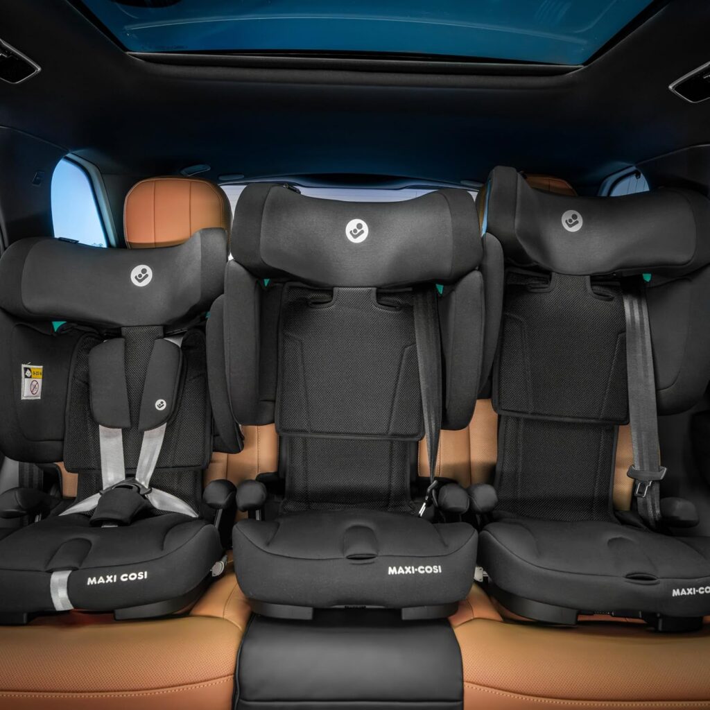 Maxi Cosi Nomad XL Plus salokāms autokrēsliņš bērniem 76-150cm krāsa Authentic Black