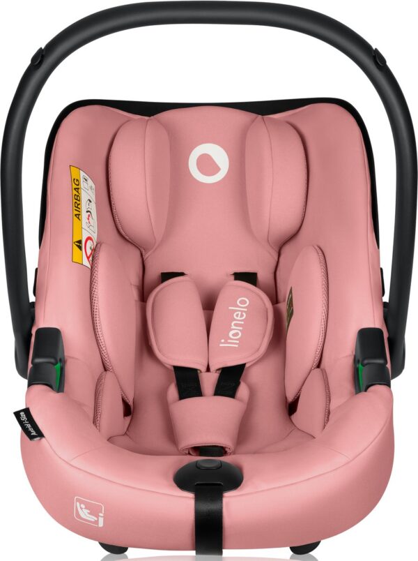 Autokreslini.lv | Astrid i-Size autokrēsliņš 40-87cm krāsa Pink Coral + Astrid Isofix bāze bilde #7