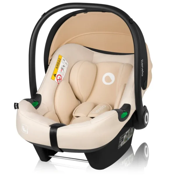Autokreslini.lv | Astrid i-Size autokrēsliņš 40-87cm krāsa Beige Sand + Astrid Isofix bāze bilde #9