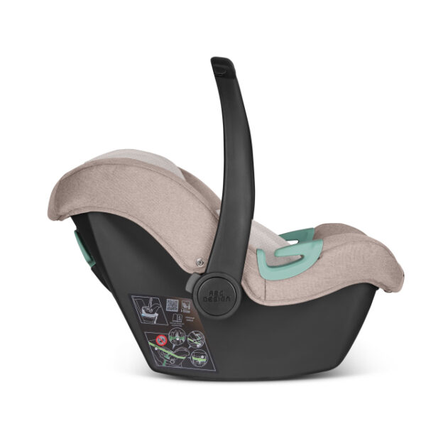 Autokreslini.lv | Tulip autokrēsliņš mazuļiem 45-85cm krāsa Camel bilde #11