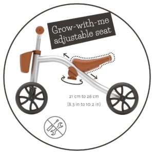 Chillafish Quadie – Trailie četrritenis krāsa Sudraba