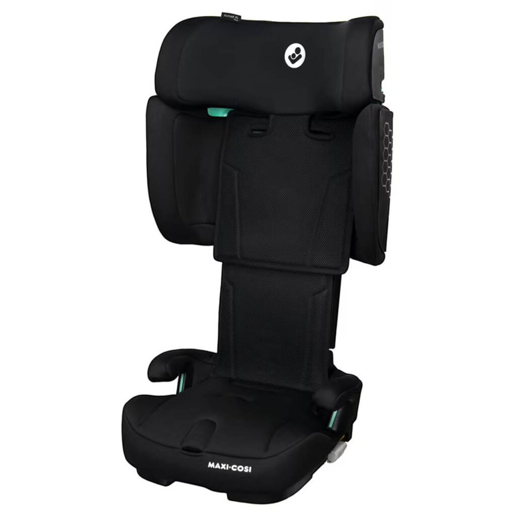 Maxi Cosi Nomad XL Plus salokāms autokrēsliņš bērniem 76-150cm krāsa Authentic Black