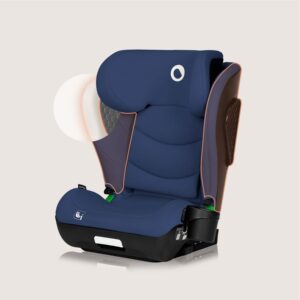 Lionelo NEAL I-Size autokrēsliņš bērniem 100-150cm krāsa Blue Navy