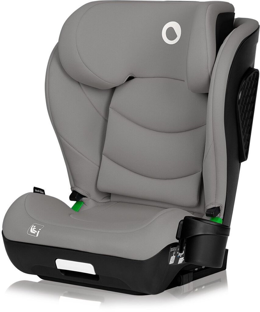 Lionelo NEAL I-Size autokrēsliņš bērniem 100-150cm krāsa Grey Concrete