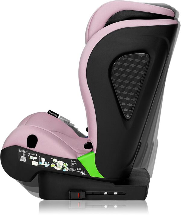 Autokreslini.lv | NEAL I-Size autokrēsliņš bērniem 100-150cm krāsa Pink Lilac bilde #9