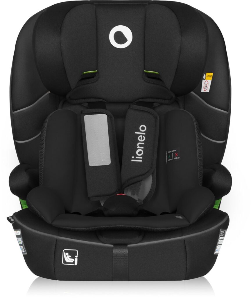 Lionelo Billy I-Size autokrēsliņš bērniem 76-150cm krāsa Black Carbon