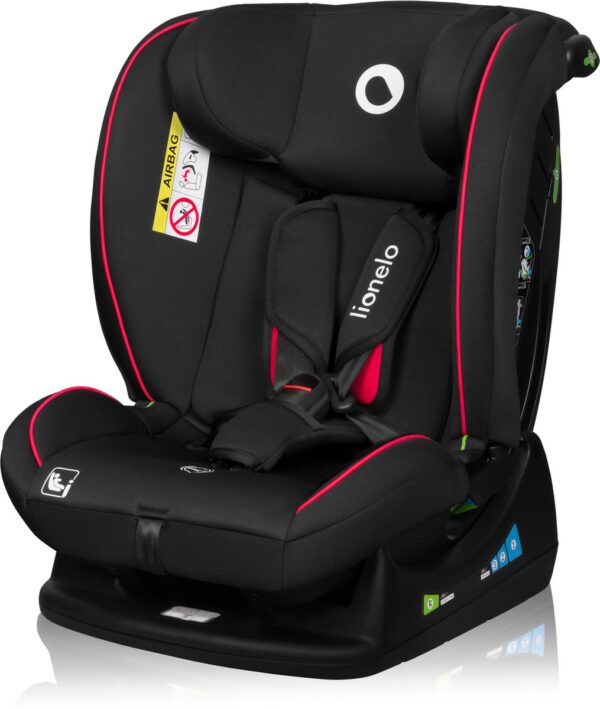 Autokreslini.lv | Aart I-Size autokrēsliņš bērniem 40-150cm krāsa Black Carbon Red bilde #7
