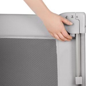 Lionelo ELLEN bērnu ceļojumu gulta krāsa GREY CONCRETE