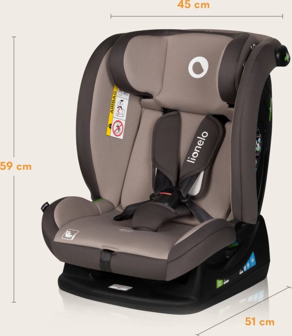 Autokreslini.lv | Aart I-Size autokrēsliņš bērniem 40-150cm krāsa Black Red bilde #33