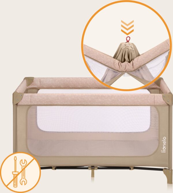 Autokreslini.lv | JASMIN EASY FOLD ceļojumu gulta krāsa BEIGE SAND bilde #41