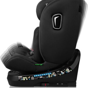 Lionelo Brave I-Size autokrēsliņš bērniem 40-150cm krāsa Black Carbon