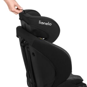 Lionelo Billy I-Size autokrēsliņš bērniem 76-150cm krāsa Black Grey