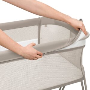 Lionelo LUNA mazuļu gultiņa krāsa BEIGE SAND