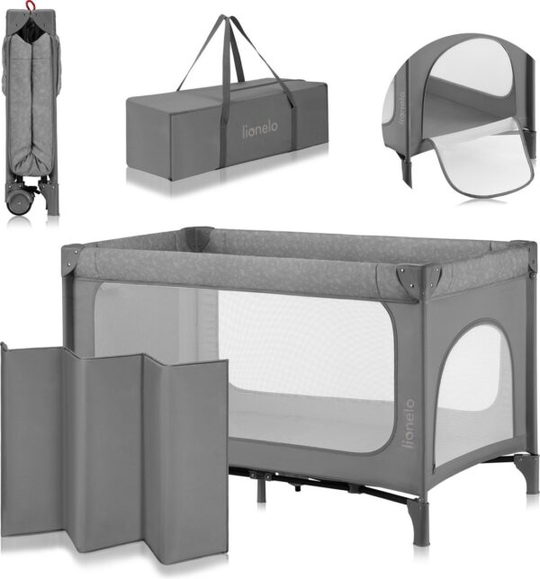 Autokreslini.lv | JASMIN EASY FOLD ceļojumu gulta krāsa GREY STONE bilde #17