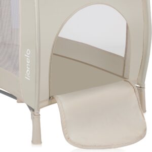 Lionelo SVEN PLUS ceļojumu gulta krāsa BEIGE LATTE