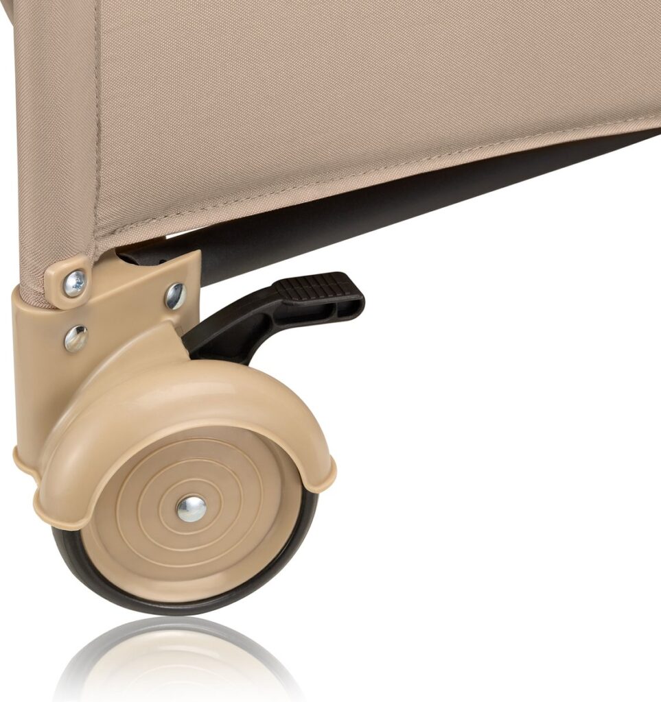 Lionelo JASMIN EASY FOLD ceļojumu gulta krāsa BEIGE SAND