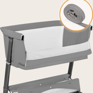 Lionelo THOMI PLUS ceļojumu gulta krāsa GREY CONCRETE