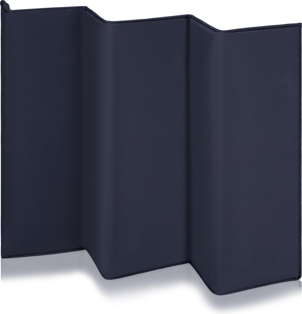 Lionelo JASMIN EASY FOLD ceļojumu gulta krāsa BLUE NAVY