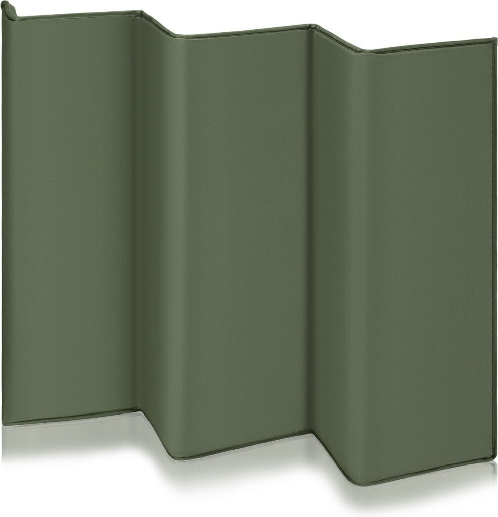 Lionelo JASMIN EASY FOLD ceļojumu gulta krāsa GREEN OLIVE