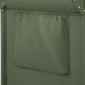 Lionelo JASMIN EASY FOLD ceļojumu gulta krāsa GREEN OLIVE