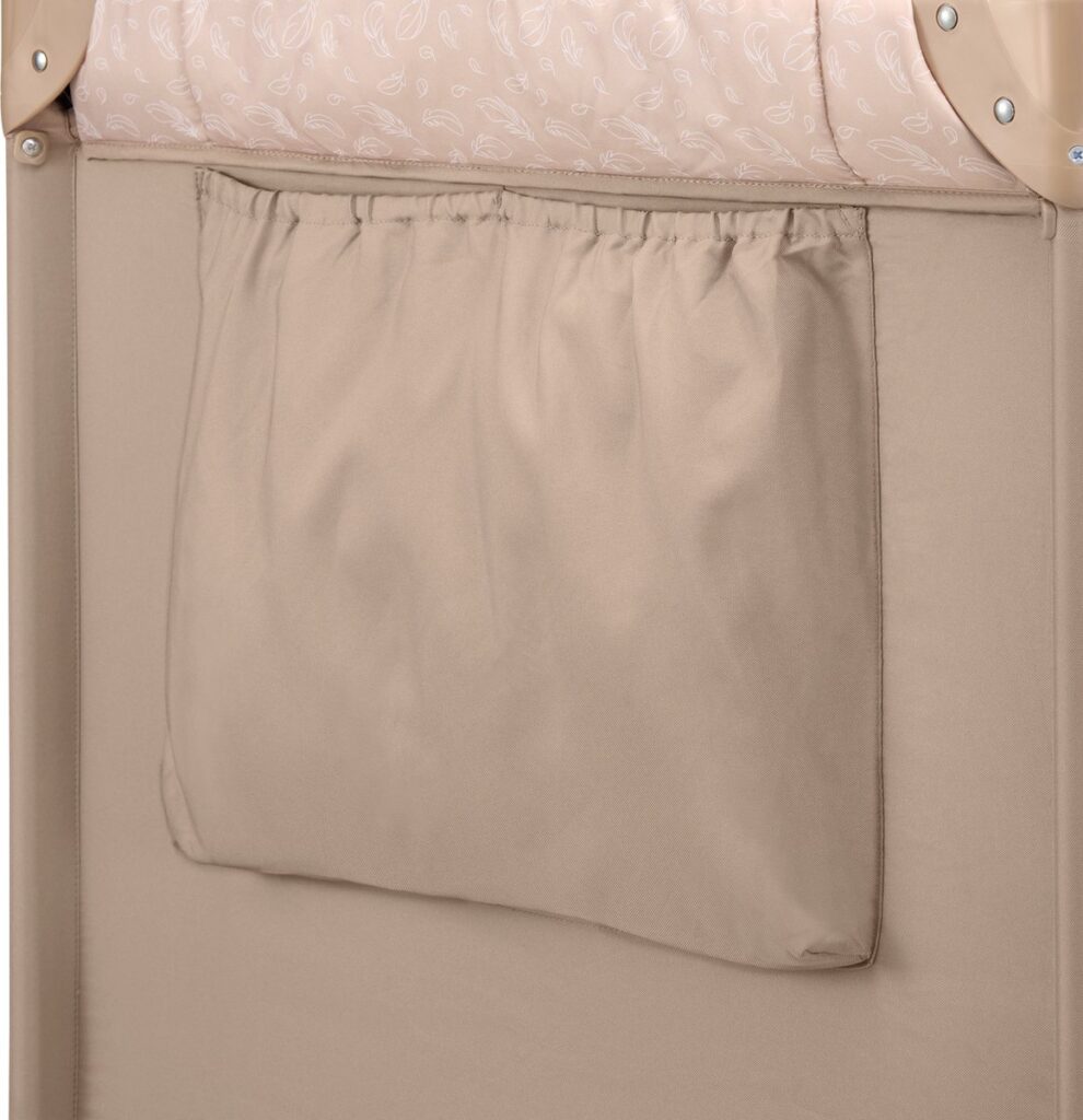 Lionelo JASMIN EASY FOLD ceļojumu gulta krāsa BEIGE SAND