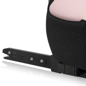 Lionelo Levi Fix I-Size autokrēsliņš 76-150cm krāsa Pink Baby