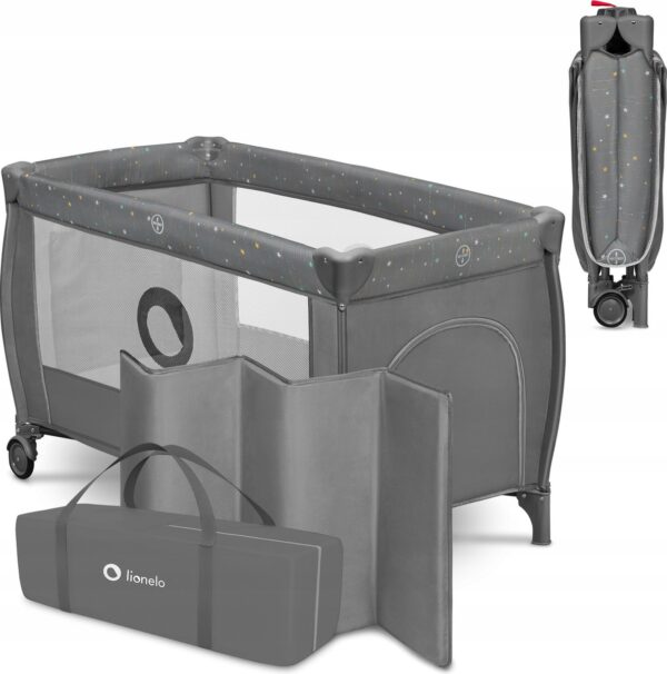 Autokreslini.lv | STEFI PLUS ceļojumu gulta krāsa GREY MULTICOLOR bilde #3