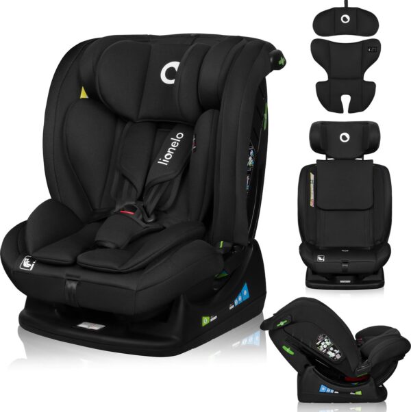 Autokreslini.lv | Izzy I-Size autokrēsliņš bērniem 40-150cm krāsa Black Carbon bilde #5