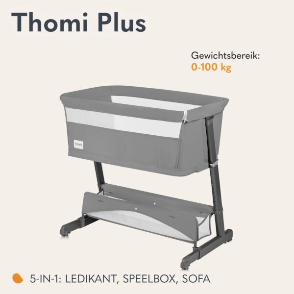 Autokreslini.lv | THOMI PLUS ceļojumu gulta krāsa GREY CONCRETE bilde #37