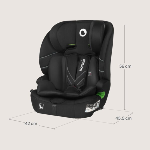 Autokreslini.lv | Levi Fix I-Size autokrēsliņš 76-150cm krāsa Black Carbon bilde #19