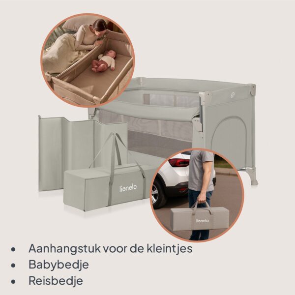 Autokreslini.lv | ELLEN bērnu ceļojumu gulta krāsa BEIGE SAND bilde #29