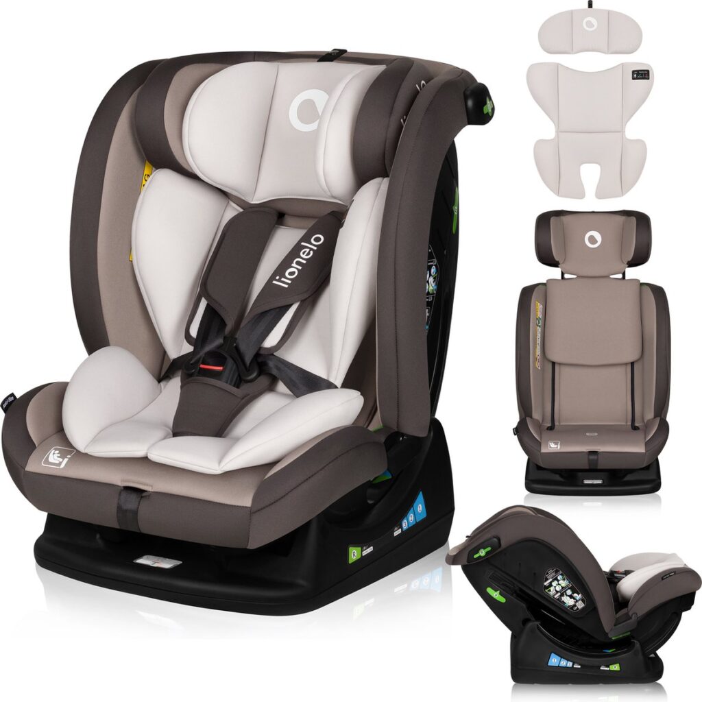 Lionelo Aart I-Size autokrēsliņš bērniem 40-150cm krāsa Beige Latte