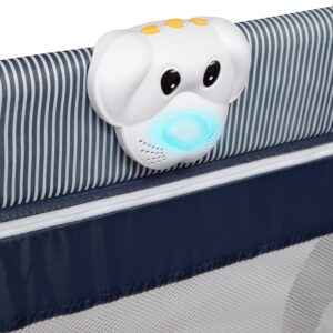 Lionelo SVEN PLUS ceļojumu gulta krāsa BLUE NAVY