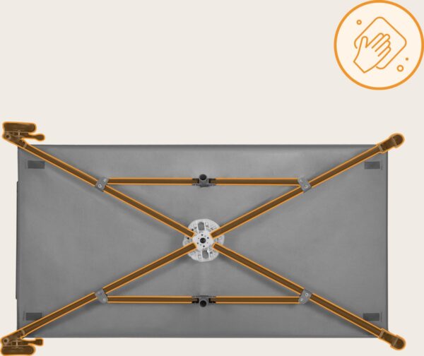 Autokreslini.lv | JASMIN EASY FOLD ceļojumu gulta krāsa GREY STONE bilde #45