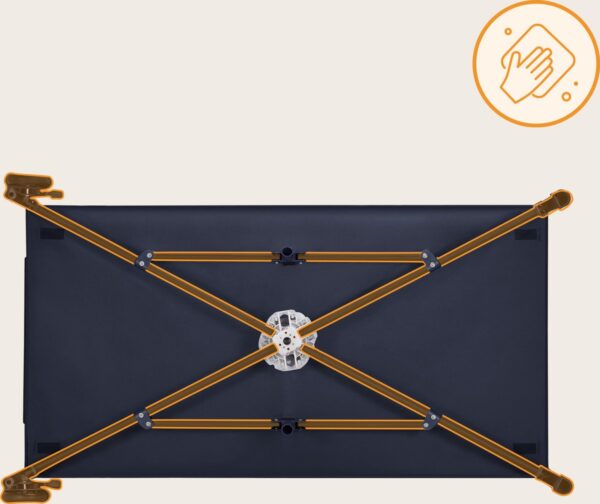 Autokreslini.lv | JASMIN EASY FOLD ceļojumu gulta krāsa BLUE NAVY bilde #13