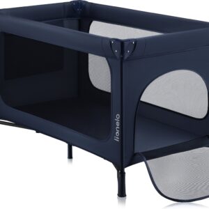 Lionelo JASMIN EASY FOLD ceļojumu gulta krāsa BLUE NAVY