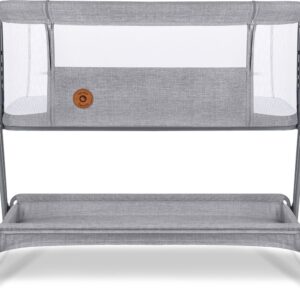 Lionelo LUNA mazuļu gultiņa krāsa GREY CONCRETE