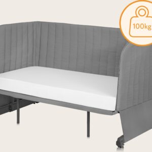 Lionelo THOMI PLUS ceļojumu gulta krāsa GREY CONCRETE