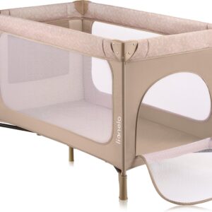 Lionelo JASMIN EASY FOLD ceļojumu gulta krāsa BEIGE SAND