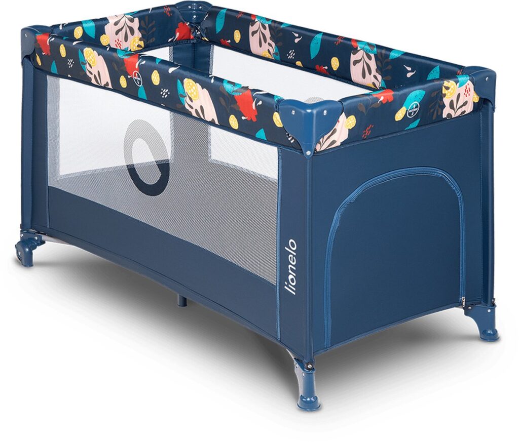 Lionelo STEFI ceļojumu gulta krāsa BLUE NAVY