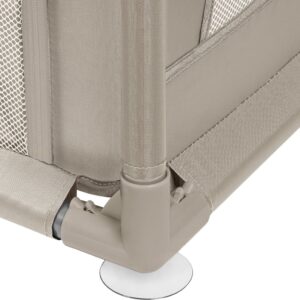 Lionelo WILLOW rotaļu manēža 187x127cm krāsa BEIGE SAND