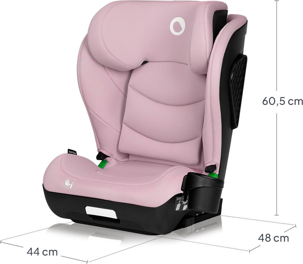 Lionelo NEAL I-Size autokrēsliņš bērniem 100-150cm krāsa Pink Lilac
