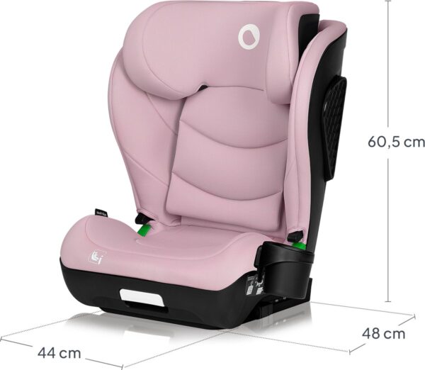 Autokreslini.lv | NEAL I-Size autokrēsliņš bērniem 100-150cm krāsa Pink Lilac bilde #27