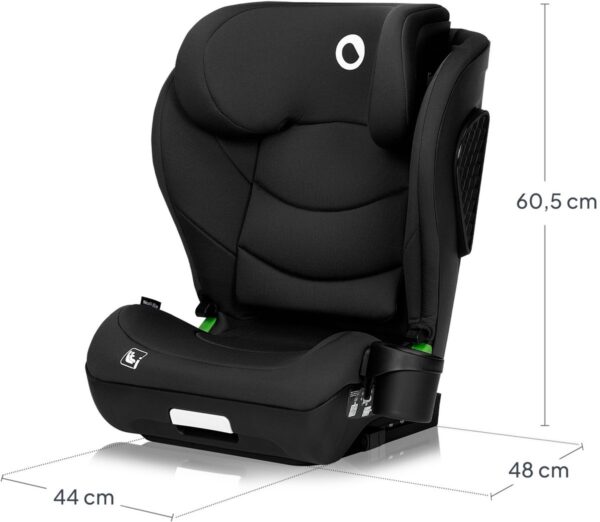 Autokreslini.lv | NEAL I-Size autokrēsliņš bērniem 100-150cm krāsa Black Carbon bilde #23
