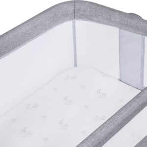 Lionelo LUNA mazuļu gultiņa krāsa GREY CONCRETE