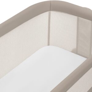 Lionelo LUNA mazuļu gultiņa krāsa BEIGE SAND