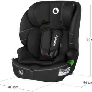 Lionelo Billy I-Size autokrēsliņš bērniem 76-150cm krāsa Black Carbon